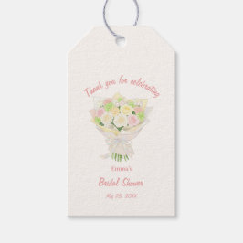 bridal bouquet bouquet of flowers pastel Asian Geschenkanhänger