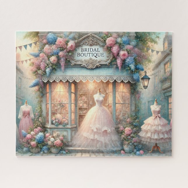 Bridal Boutique Romantic Wedding Gowns Florals (Horizontal)