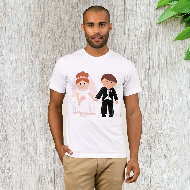 Bridal Couple Mens T - Shirt (Von Creator hochgeladen)