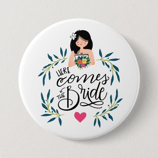 Bridal  Decor Button (Vorderseite)