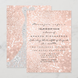 Bridal Dress Spark Rose VIP Blush Rose Diamond Einladung