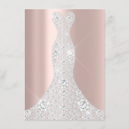 Bridal Dress Spark Rose VIP Rosa Rose Diamond Einladung