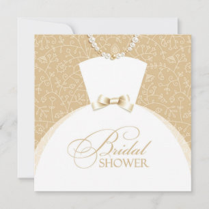 Bridal Dusche Einladung Flachkarte