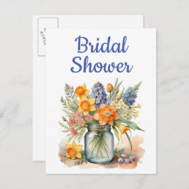 Bridal Dusche Einladung Postkarten