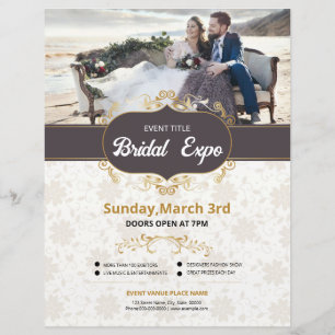 Bridal Expo oder Flyer anzeigen