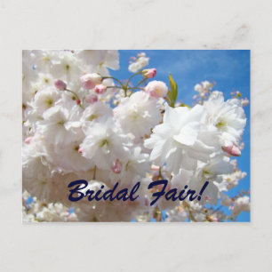 Bridal Fair! Postkarten Brides Fair Blossom Blume