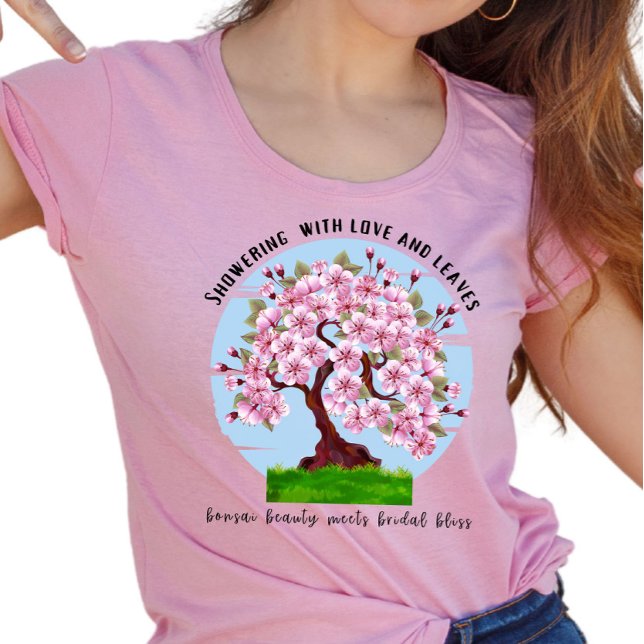 Bridal Segen für Bonsai Queen Bachelorette T-Shirt (Von Creator hochgeladen)