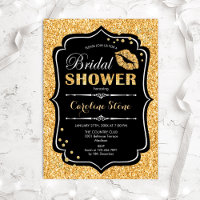 Bridal Shower - Black Gold
