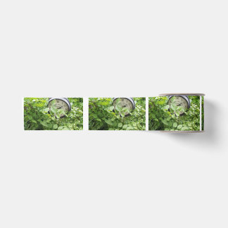 Bridal Shower Clock Greenery Photo Satinband
