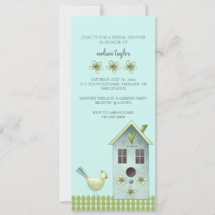 Bridal Shower Einladungen oder Garden Party Event