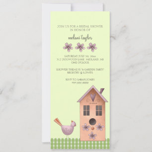 Bridal Shower Einladungen oder Garden Party Event