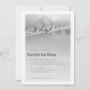 BRIDAL SHOWINVITATION: Ober-Aquarell Einladung