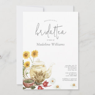 Bridal Tea Bridal Dusche Einladung