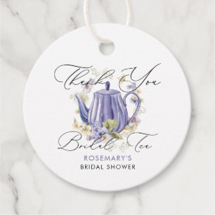 Bridal Tee Lila Teapot Brautparty Geschenkanhänger