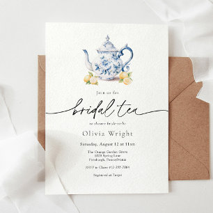 Bridal Tee Party Chinoiserie Brautparty Einladung