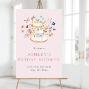 Bridal Tee Willkommenspender Poster