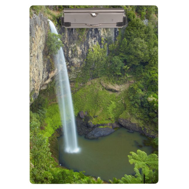 Bridal Veil Falls, Neuseeland Klemmbrett (Vorderseite)