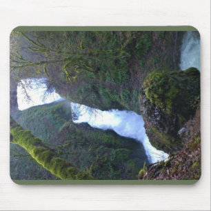 Bridal Veil Falls, Oregon Mousepad