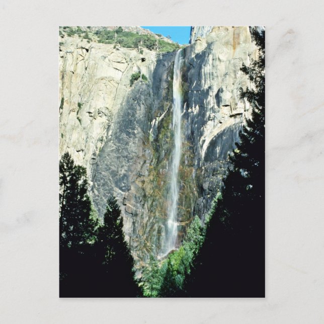 Bridal Veil Falls - Yosemite National Park Postkarte (Vorderseite)