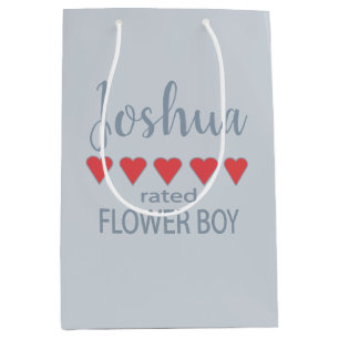 Bridal & Wedding Party 5 Herz Blume Junge Mittlere Geschenktüte
