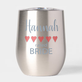 Bridal & Wedding Party 5 Herz Braut