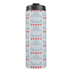 Bridal & Wedding Party 5 Herz Mutter des Gräuels Thermosbecher