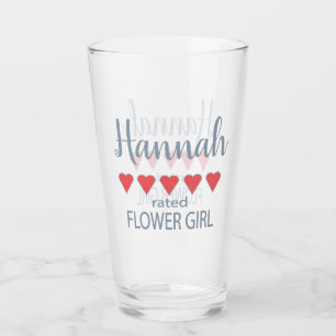 Bridal & Wedding Party 5 HerzblütenGirl Glas