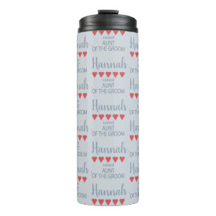 Bridal & Wedding Party 5 Herzenssadt Thermosbecher