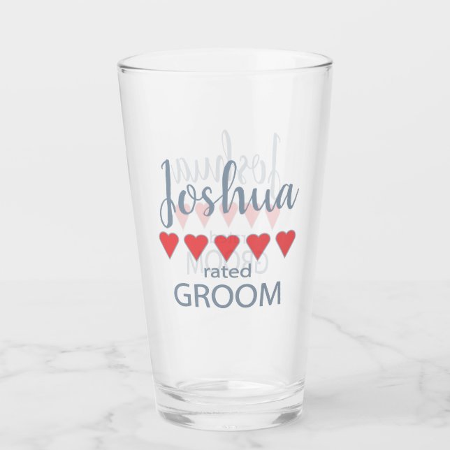 Bridal & Wedding Party 5 Herzgarten Glas (Vorderseite)
