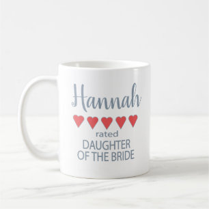 Bridal & Wedding Party 5 Herztochter von Bride Kaffeetasse