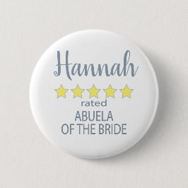 Bridal & Wedding Party 5 Sterne Abuela von Bride Button