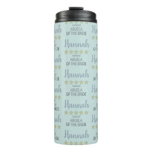 Bridal & Wedding Party 5 Sterne Abuela von Bride Thermosbecher