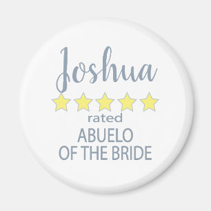 Bridal & Wedding Party 5 Sterne Abuelo Bride Magnet