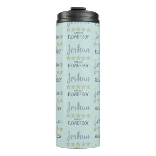 Bridal & Wedding Party 5 Sterne Blume Boy Thermosbecher