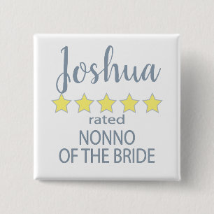 Bridal & Wedding Party 5 Sterne Bride Button