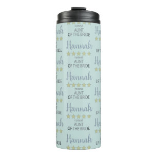 Bridal & Wedding Party 5 Sterne Bride Tante Thermosbecher