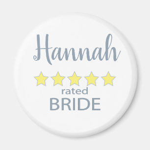 Bridal & Wedding Party 5 Sterne Bridge Magnet