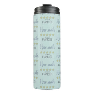 Bridal & Wedding Party 5 Sterne Fiancen Thermosbecher