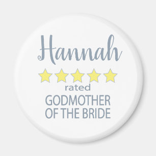 Bridal & Wedding Party 5 Sterne Godmutter von Brid Magnet
