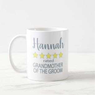 Bridal & Wedding Party 5 Sterne Großmutter Kaffeetasse