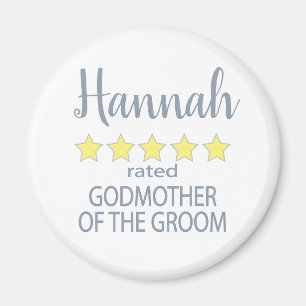 Bridal & Wedding Party 5 Sterne Großmutter Magnet
