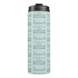 Bridal & Wedding Party 5 Sterne Großmutter Thermosbecher