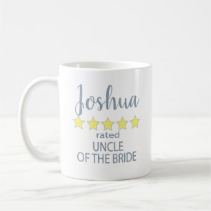 Bridal & Wedding Party 5 Sterne Onkel von Bride Kaffeetasse