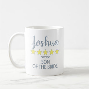 Bridal & Wedding Party 5 Sterne Sohn von Bride Kaffeetasse