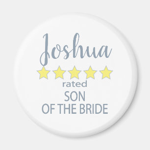 Bridal & Wedding Party 5 Sterne Sohn von Bride Magnet