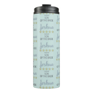 Bridal & Wedding Party 5 Sterne Sohn von Bride Thermosbecher