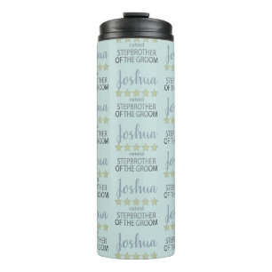 Bridal & Wedding Party 5 Sterne Stepbruder von Gro Thermosbecher