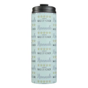 Bridal & Wedding Party 5 Sterne Trauzeugin Thermosbecher