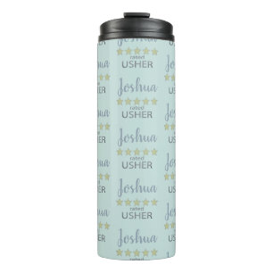 Bridal & Wedding Party 5 Sterne Usher Thermosbecher
