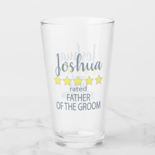 Bridal & Wedding Party 5 Sterne Vater des Grooms Glas